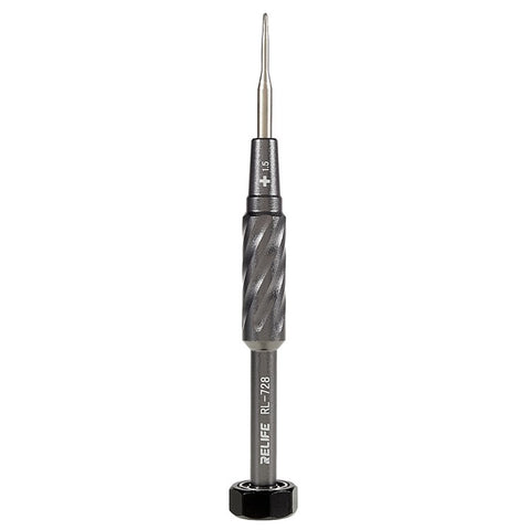 RELIFE RL-728 S2 Steel Screwdriver Mobile Phone Repair Tool Anti-slip Handheld Screwdriver Strong Magnetic Adsorption