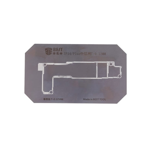 BEST BST-083 Middle Layer Tin Planting Platform for iPhone 14 Series Motherboard Repair Tools