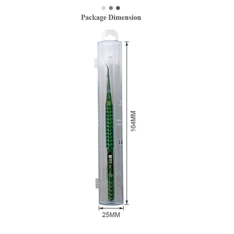 BEST BST-Y23 Titanium Alloy Curved Fine Tip Tweezers Electronic Device Precision Repair Tool