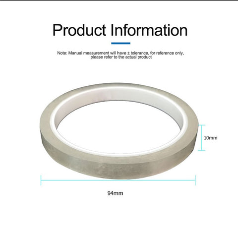 SUNSHINE 50m x 10mm Adhesive No Trace Clear Tape for Phone Tablet LCD Screen