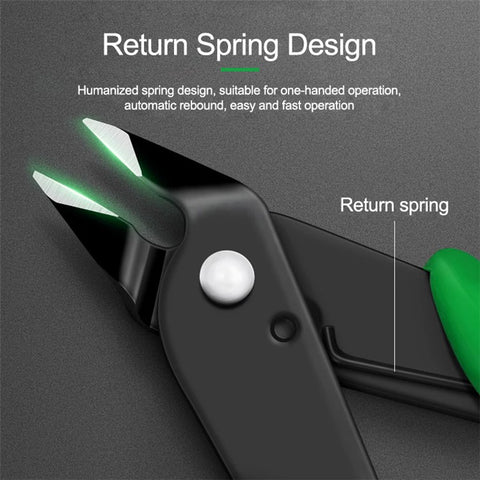 RELIFE RL-113 Precision Diagonal Cutter Handle Portable Non-Slip Skewed Scissors Mini Pliers