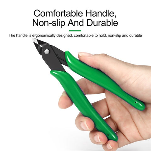RELIFE RL-113 Precision Diagonal Cutter Handle Portable Non-Slip Skewed Scissors Mini Pliers