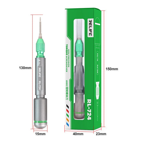 RELIFE RL-724 High-Precision Torque Screwdriver Magnetic Disassembling Phone Equipment Maintenance Tool