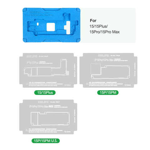 RELIFE RL-601T 22-in-1 Fixture for iPhone X-15 Pro Max Motherboard Middle Layer Board Plant Tin Platform