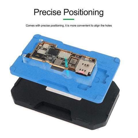 RELIFE RL-601T 22-in-1 Fixture for iPhone X-15 Pro Max Motherboard Middle Layer Board Plant Tin Platform