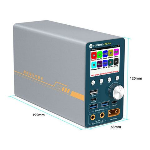 SUNSHINE P1 Pro Intelligent Stabilized Voltage Power Meter Repair Equipment Voltage Stabilization Short Circuit Fault Detection Tool