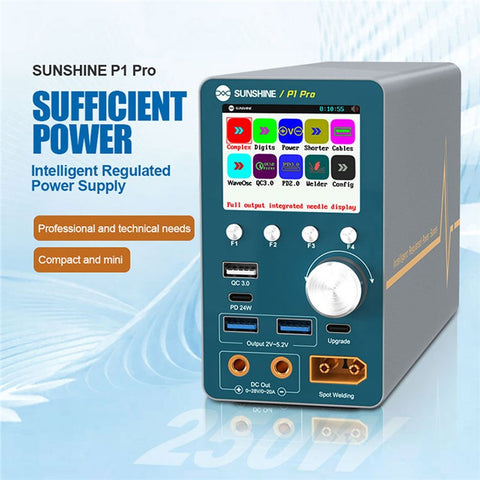 SUNSHINE P1 Pro Intelligent Stabilized Voltage Power Meter Repair Equipment Voltage Stabilization Short Circuit Fault Detection Tool