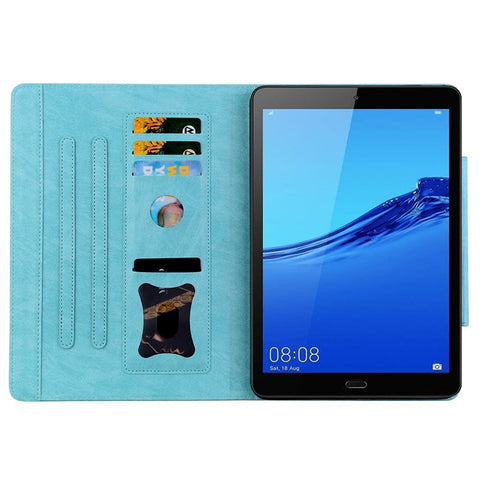 For Huawei MediaPad M5 8 (8.4-inch) Case PU Leather Folio Stand Tablet Cover Cute Magnetic Clasp