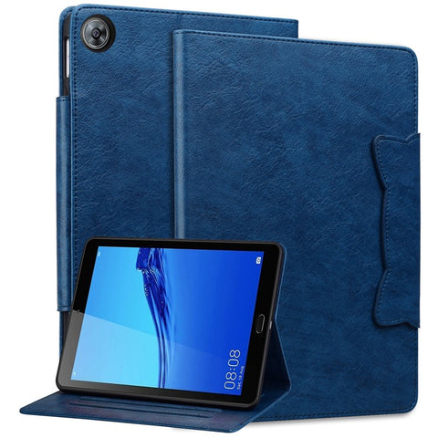 For Huawei MediaPad M5 8 (8.4-inch) Case PU Leather Folio Stand Tablet Cover Cute Magnetic Clasp