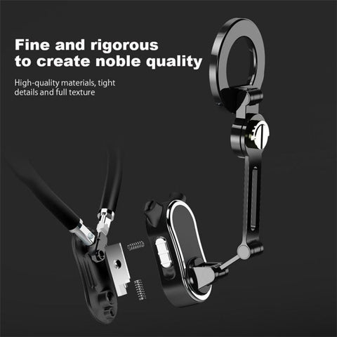 Silicone Neckband Halter Bracket First-Person Perspective Neck Hanging Magnetic Phone Holder
