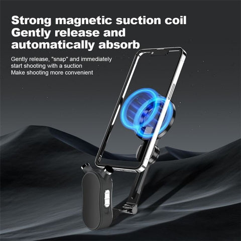 Silicone Neckband Halter Bracket First-Person Perspective Neck Hanging Magnetic Phone Holder