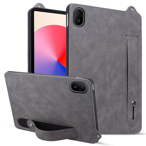 For Huawei MatePad SE 11 / MatePad 11 (2023) Case Hand Strap Kickstand Leather Tablet Cover