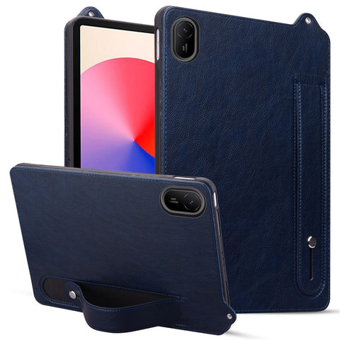 For Huawei MatePad SE 11 / MatePad 11 (2023) Case Hand Strap Kickstand Leather Tablet Cover