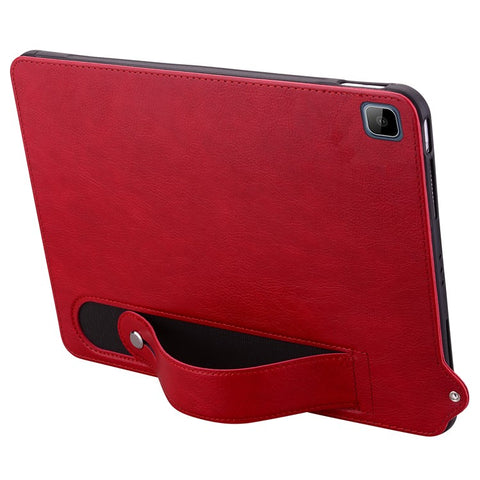 Tablet Case For Honor Pad X8 / Pad X8 Lite / Pad 6 10.1-inch / Huawei Enjoy Tablet 2 10.1 Hand Strap Kickstand Leather Cover