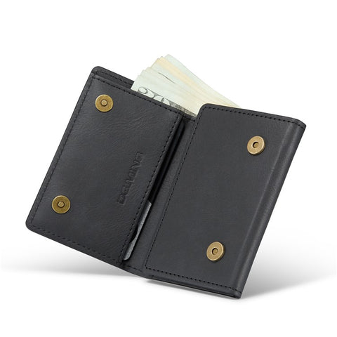 DG.MING M6 Series RFID Blocking Wallet Multi-Layer Card Holder Coin Purse Bag