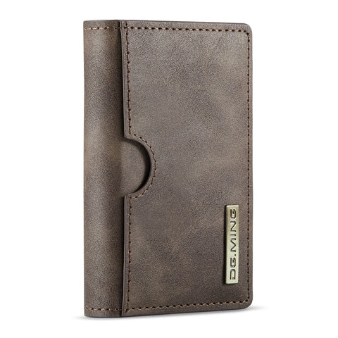 DG.MING M6 Series RFID Blocking Wallet Multi-Layer Card Holder Coin Purse Bag