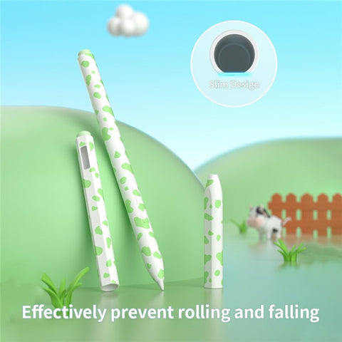 For Xiaomi Smart Pen (Gen 2) Cow Pattern Stylus Sleeve Silicone Protective Cover