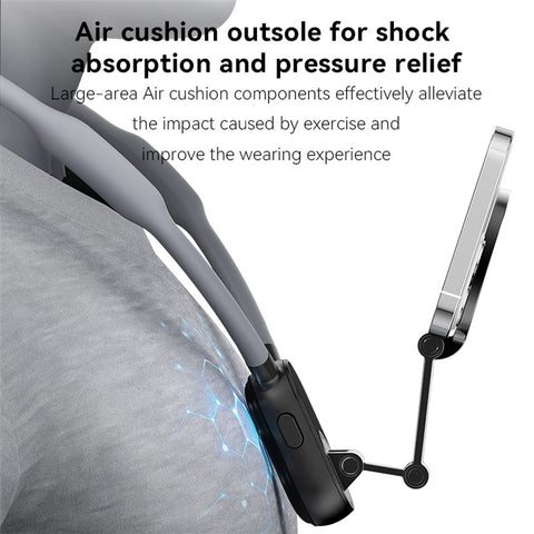 Magnetic Neck Phone Holder Multi-Functional Stand Sports Camera Support Adjustable Viewing Angles