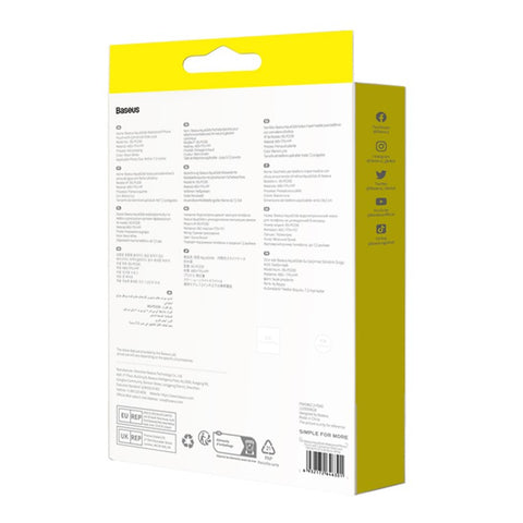 BASEUS AquaGlide Waterproof Phone Pouch with Cylindrical Slide Lock, Mobile Phone Dry Bag for Up to 7.2" Phones