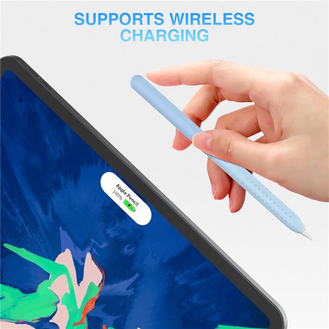 STOYOBE For Apple Pencil Pro / Pencil (2nd Generation) Silicone Sleeve Anti-Drop 2-Piece Pencil Protective Cover