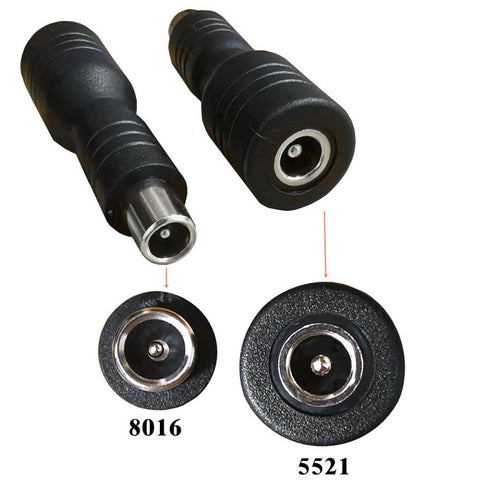 DC 5.5x2.1mm Female to 8.0x1.6mm Male Charging Adapter for Xiaomi Electric Scooter