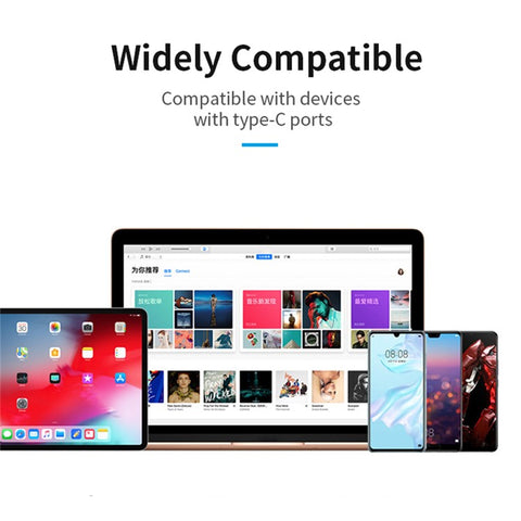 MH-CM33S USB-C to 3.5mm Headphone Audio Adapter Type-C Jack AUX Dongle Converter