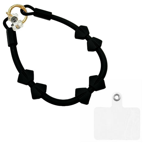Silicone Butterfly Wrist Strap with Tether Tabs Cell Phone Cases Lanyard