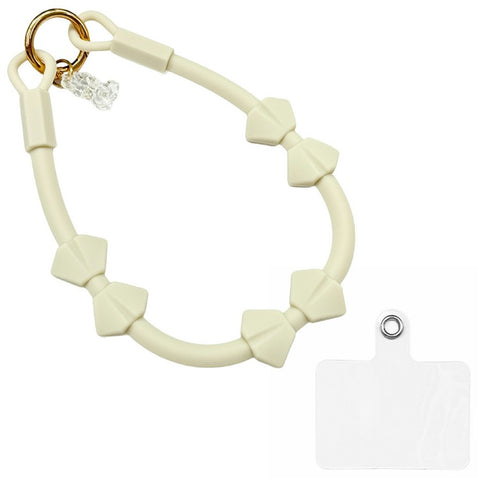 Silicone Butterfly Wrist Strap with Tether Tabs Cell Phone Cases Lanyard