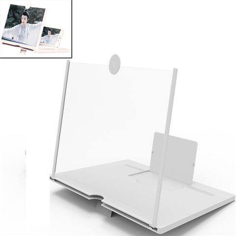 10-inch Pull-Type Mobile Phone Screen Amplifier Foldable 3D HD Screen Magnifier