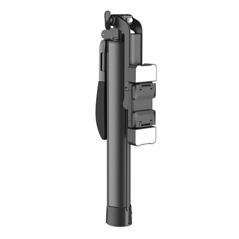 A21S Multifunction Cell Phone Clip Tripod Stand Selfie Stick Gimbal Stabilizer Tripod with Remote Control and Fill Light for Video Recording / Vlogging / Live Streaming