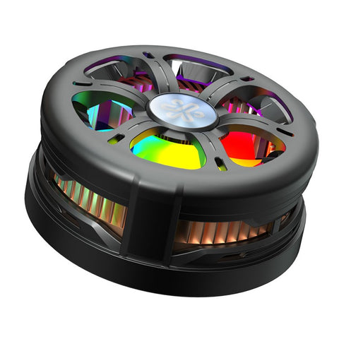 Q6 Qi2 Certified Magnetic Wireless Charger Smartphone TEC Cooling Fan with RGB Light