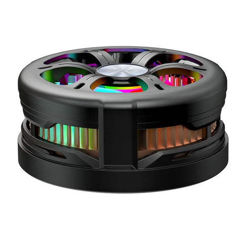 Q6 Qi2 Certified Magnetic Wireless Charger Smartphone TEC Cooling Fan with RGB Light