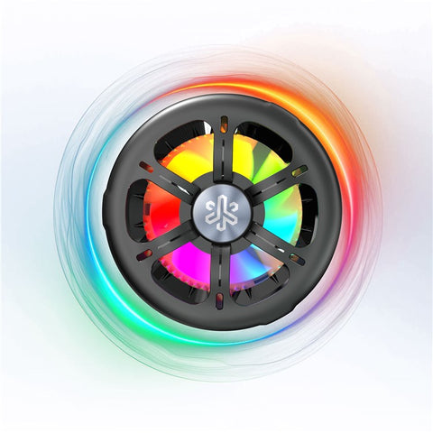 Q6 Qi2 Certified Magnetic Wireless Charger Smartphone TEC Cooling Fan with RGB Light