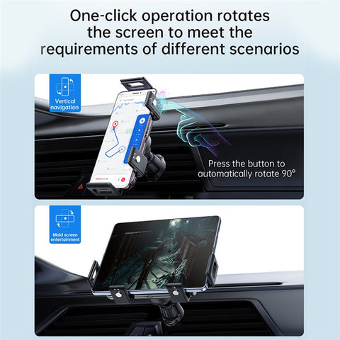 S20A For Samsung Folding Screen Mobile Phone Bracket Car Air Vent Wireless Charger