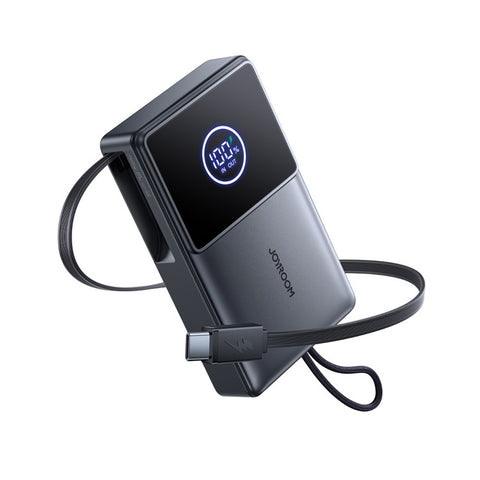 JOYROOM JR-PR1 Power Bank 10000mAh 22.5W Super Fast Charging Charger with Built-In Retractable Cable