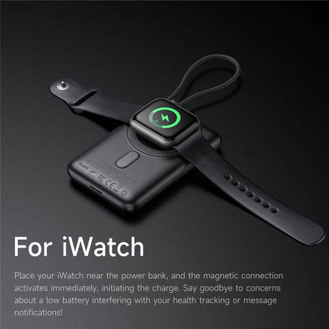 MCDODO MC-6320 MDD Freekit Series USB-C Cable 10000mAh Power Bank for Apple Watch AirPods Phone Magnetic Wireless Charging Stand