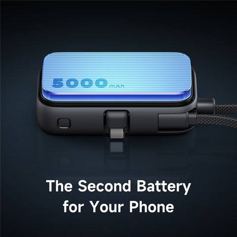 MCDODO MC-7760 MDD Freekit Series Power Bank with USB-C Plug Digital Display 5000mAh 20W Portable Phone Charger