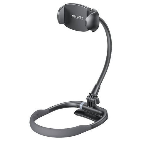 YESIDO C291 Neck Mount Phone Holder Aluminum Alloy Rotation View Phone Neck Bracket