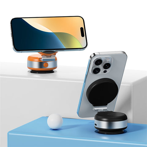 ROCK Q16 Electric Suction Cup Magnetic Phone Holder Portable Phone Stand