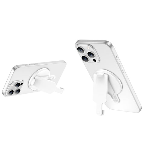 Magnetic Phone Mount Stand Multi-Functional Holder Anti-Drop for Belt Clip / Desktop / Computer Clip