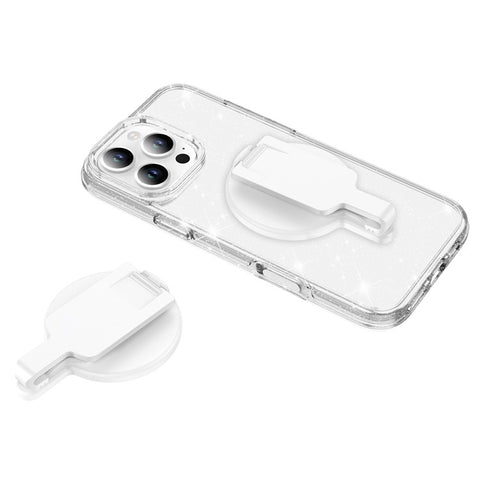 Magnetic Phone Mount Stand Multi-Functional Holder Anti-Drop for Belt Clip / Desktop / Computer Clip