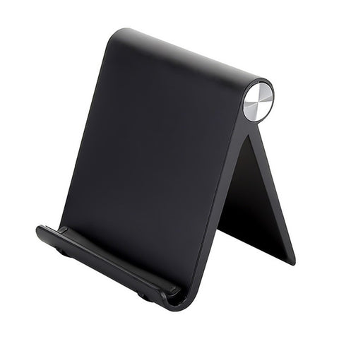HSZJ0001 Adjustable Angle Plastic Portable Foldable Desktop Stand for Smartphones Tablets