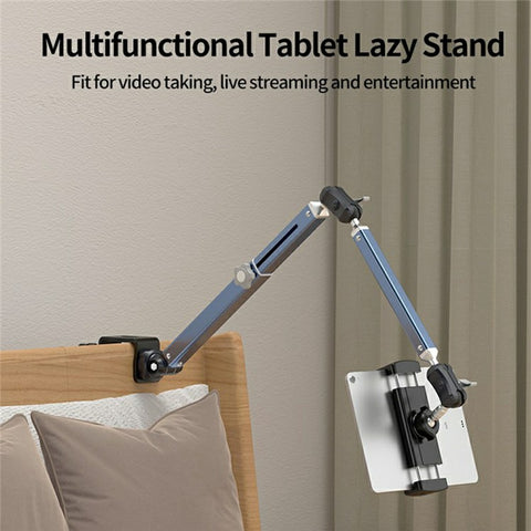 LANPARTE LS-T02 Dual Suction Cup Tablet Stand Angle Adjustable Foldable Desktop Phone Bracket