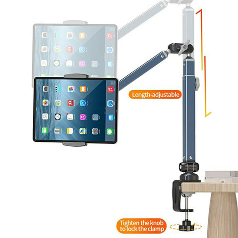 LANPARTE LS-T02 Dual Suction Cup Tablet Stand Angle Adjustable Foldable Desktop Phone Bracket