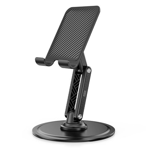 JOPREE X88plus Portable Folding Stand 360 Degree Rotating Desktop Holder for Phones Tablets Up to 16 Inch