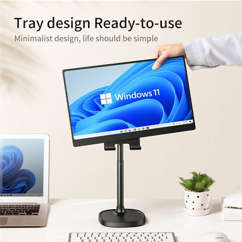 JOPREE X66plus Adjustable Height Desktop Tablet Stand ABS + Aluminum Alloy Phone Holder Bracket