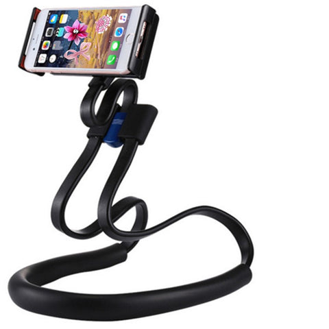 Mobile Phone Holder Lazy Flexible 360 Degree Phone Stand Neck Hanging Bendable Holder Support for Cellphone, 17mm Ball Head