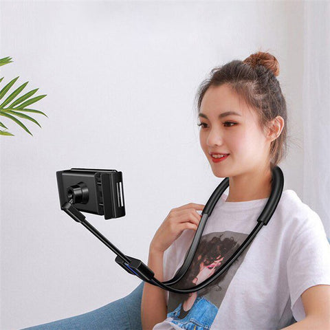 Mobile Phone Holder Lazy Flexible 360 Degree Phone Stand Neck Hanging Bendable Holder Support for Cellphone, 17mm Ball Head