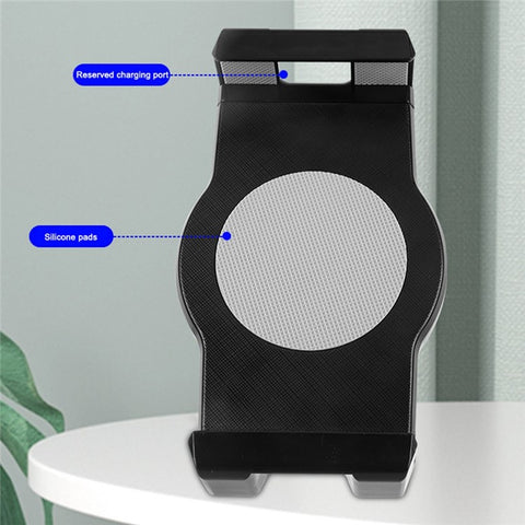 Universal Mobile Phone Tablet Holder Floor Stand 360 Degree Rotating Retractable Tripod Bracket, Thicken Version