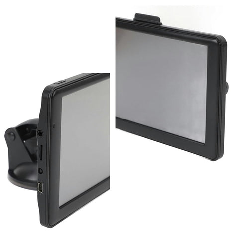 G102 7 Inch Car GPS Navigator 128M + 8G Speed Camera Alert Navigation System with Europe Map